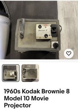 1960s Kodak Brownie 8 Model 10 Movie Projector