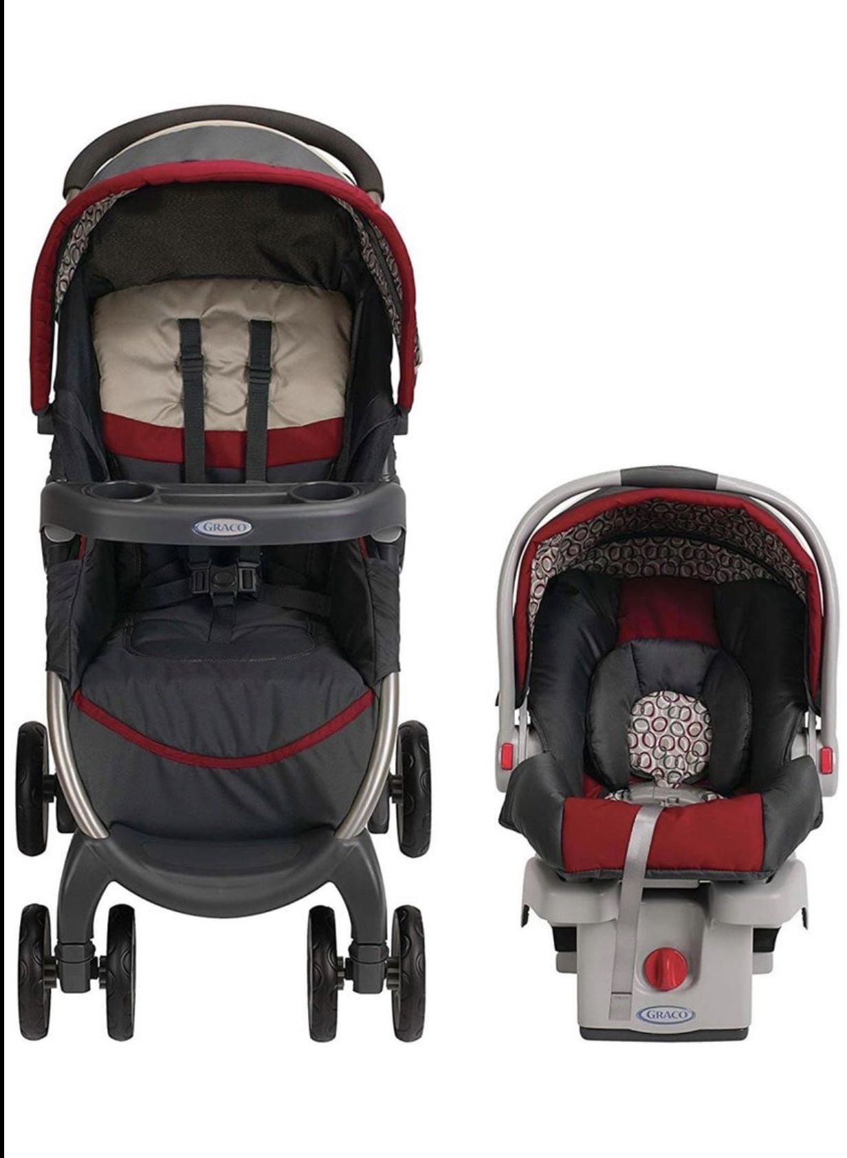 Baby Graco Stroller with Car Seat