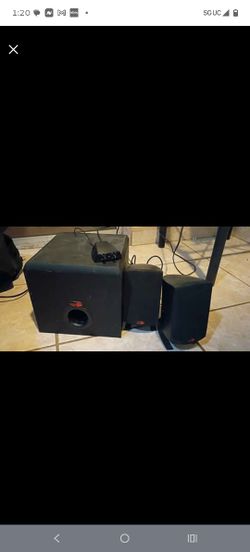 Klipsch Thx 2.1 Stereo System With Active Subwoofer