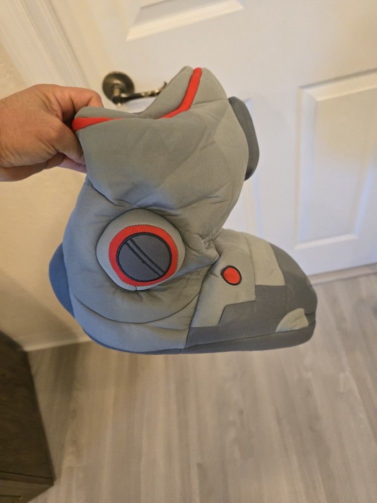 Think Geek Adults GIANT Robot Boots / Slippers With Sounds Anime Cosplay Effects