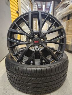 STI rims and Tires