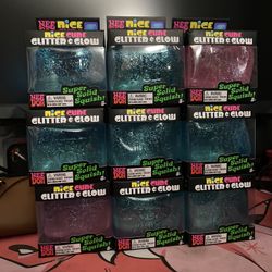 NeeDoh Nice Cube Glitter And Glow