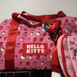 Hello Kitty Duffle Bag
