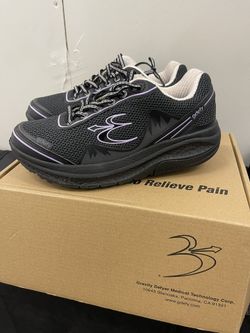 Gdefy Women’s Shoes 6.5M Purple/black