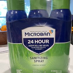 Microban Sanitizing Spray
