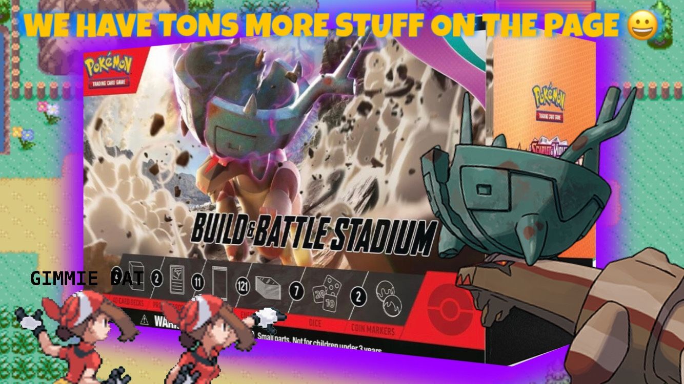 Pokémon Paldea Evolved Build And Battle Stadium