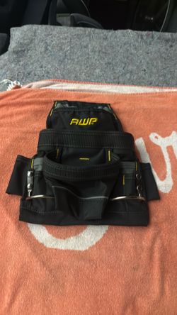 AWP Heavy Duty Tool Pouch Electrician Carpenter Framing Belt Pouch
