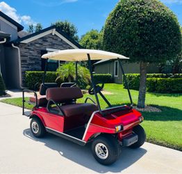 Club car golf cart 48v new custom paint