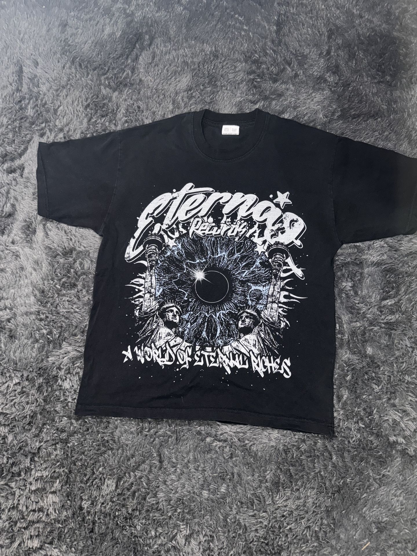 Hypedept Size Small “Eternal II” Graphic Black Tee