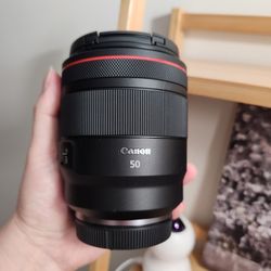 New Canon RF 50mm f/1.2 L USM Lens