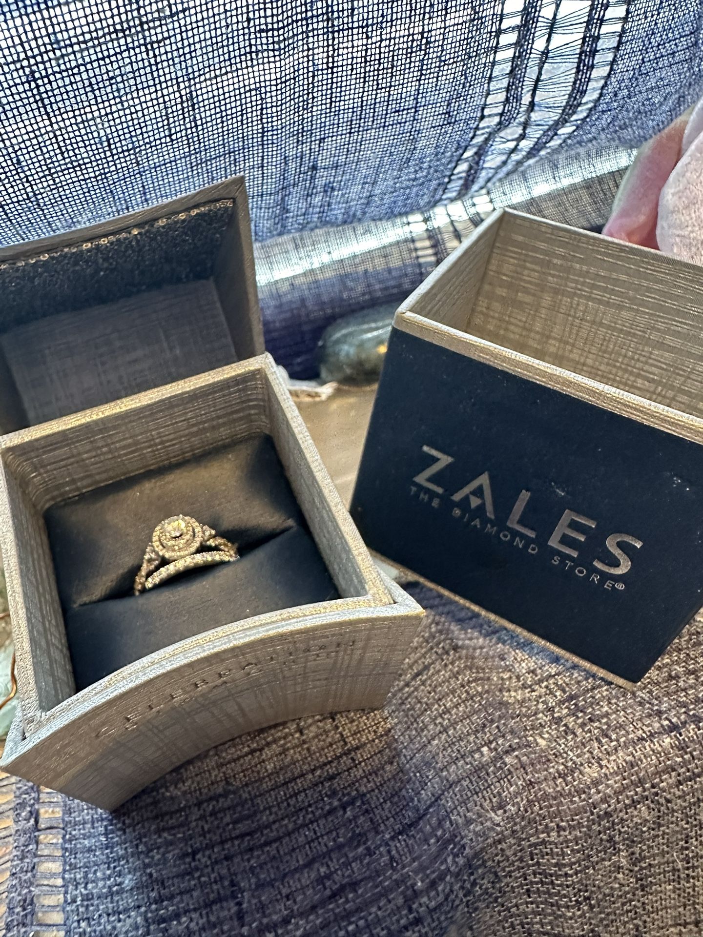 Engagement Ring Set Size 7