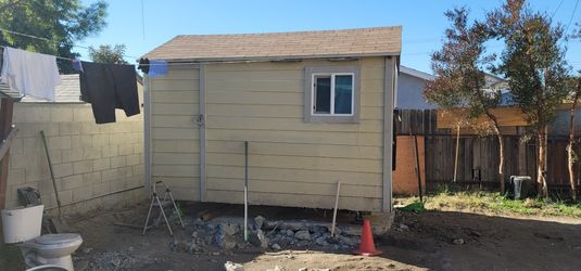 Shed 8' × 12