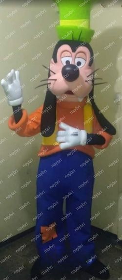 Goofy Mascot Costume - Yellow Vest