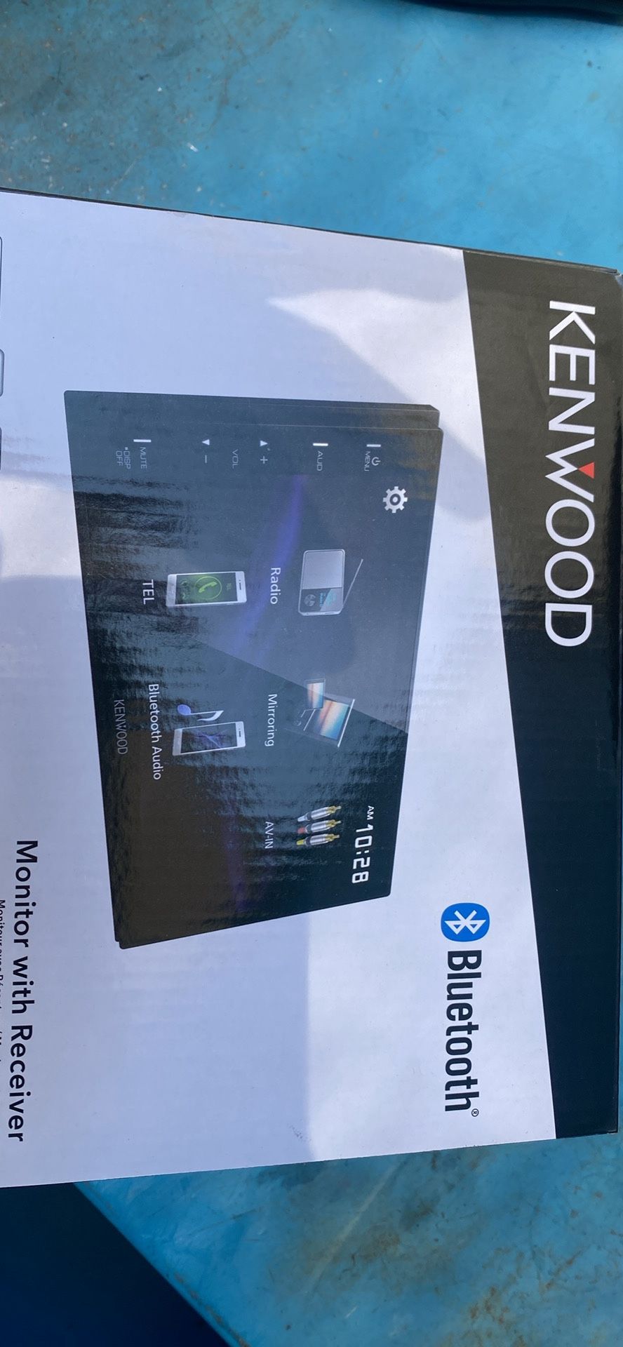 NEW Kenwood DMX129BT 6.75" Touchscreen Digital Media Receiver w/ Bluetooth