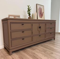 Gorgeous Restored Dresser / Credenza By Thomasville
 76”L x 19”W x 32”H