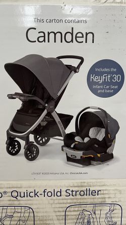 3-in Quick fold -trio Travel System