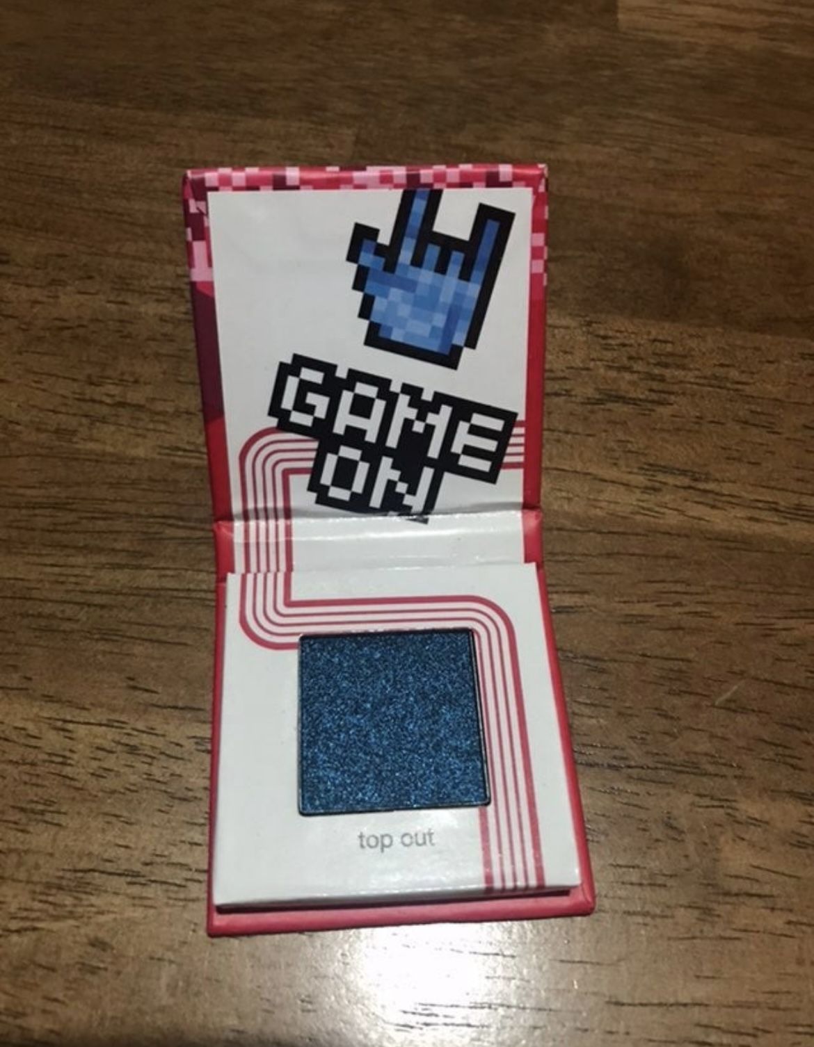 Blue Shimmer Eyeshadow