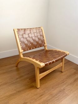 New Faux Leather Accent Chair