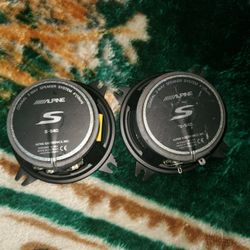 4 inch Alpine speakers