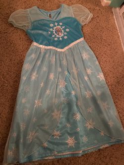 Girls frozen nightgown