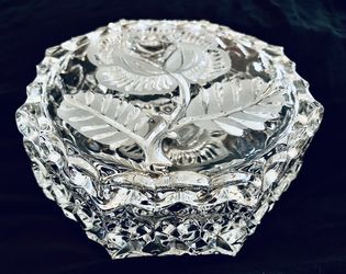 Glass Jewelry Box