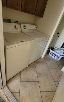 Washer and Dryer