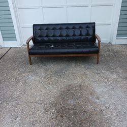 Retro Couch From Local Coffee Shop 