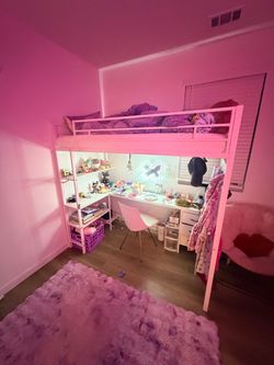 Twin size bunk bed