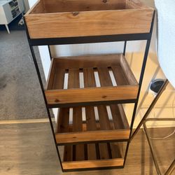 Wooden Shelf Unit