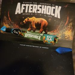 Aftershock Festival - Saturday ONLY GA Wristband
