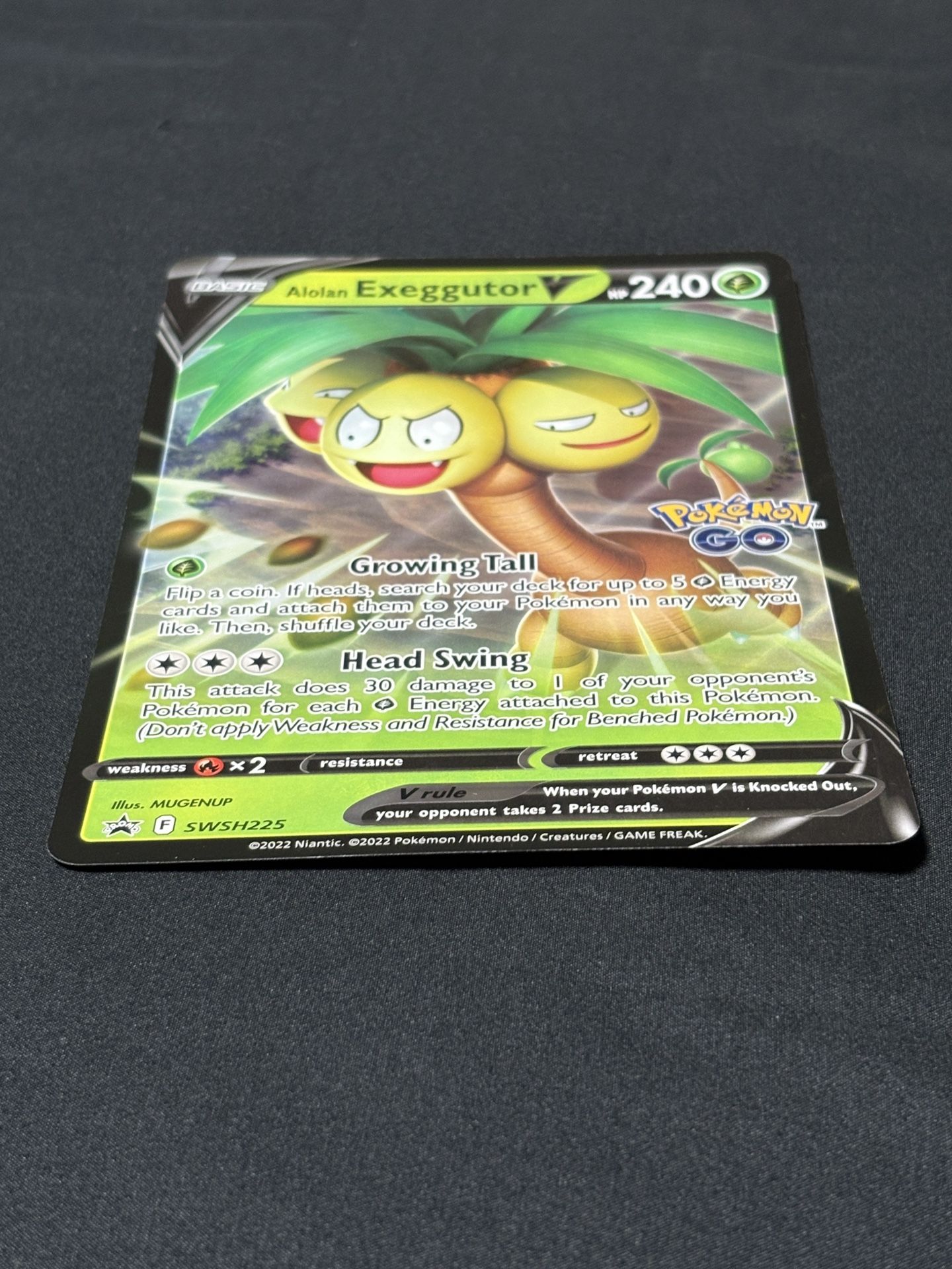 🔥Alolan Exeggutor V JUMBO Card🔥