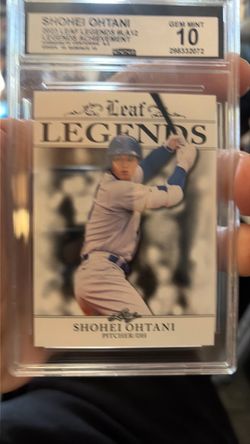 Shohei Ohtani autograph ticket & get this card free