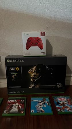 LIKE NEW Xbox One X in box ready to go