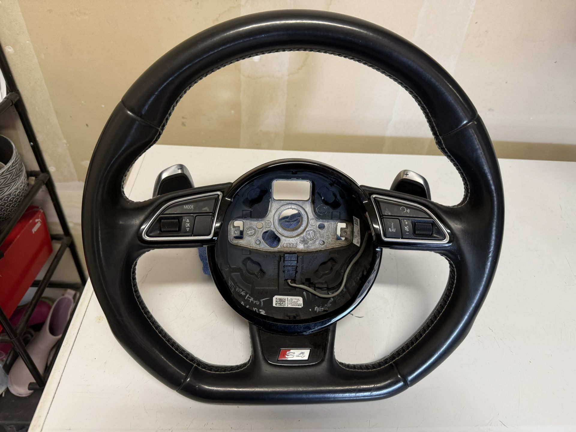 Audi S4 Flat Bottom Steering Wheel B8.5