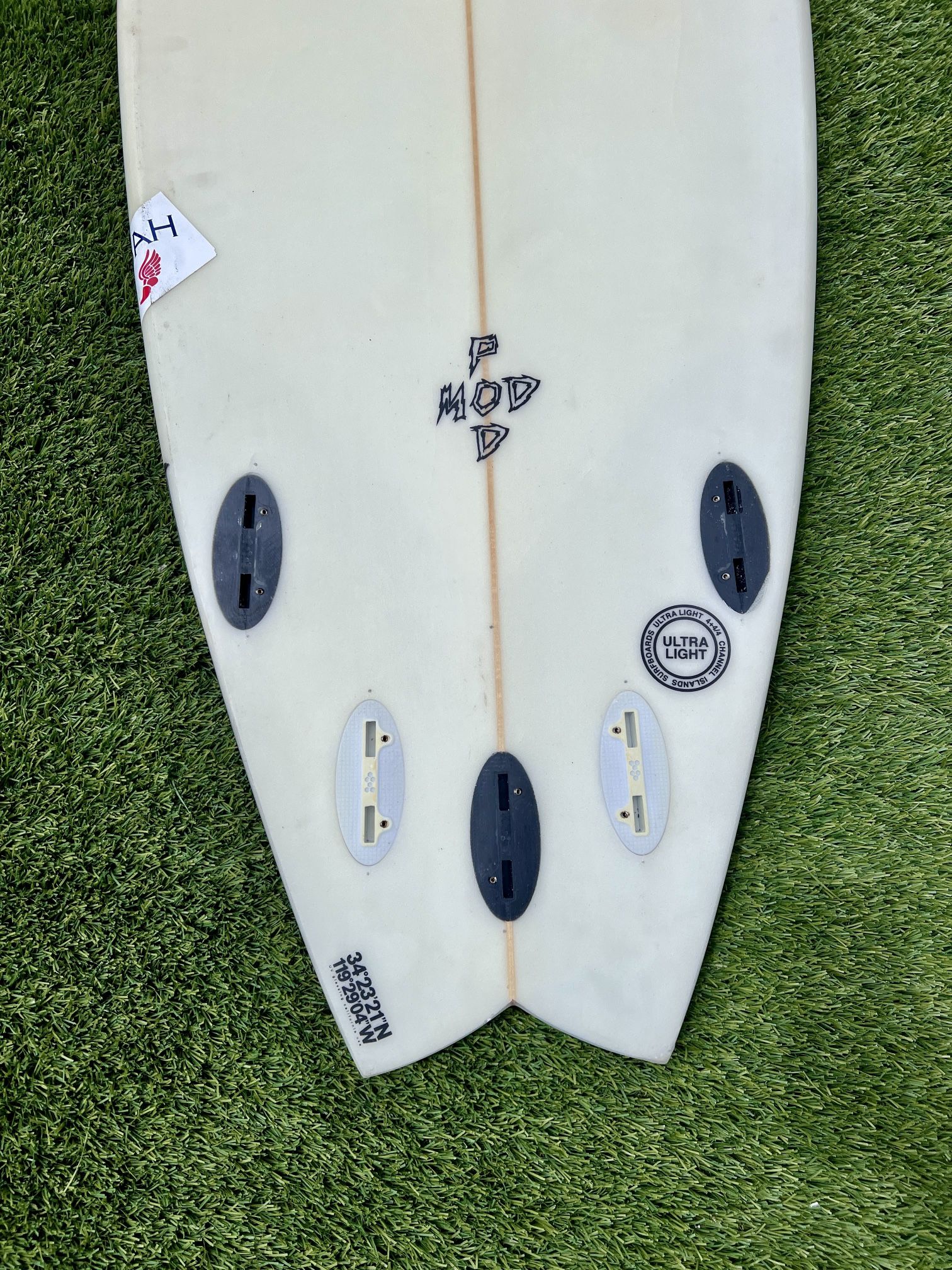 AL MERRICK 5‘6“ 5'6” Channel Islands Pod Mod Al Merrick Surfboard 31.3L