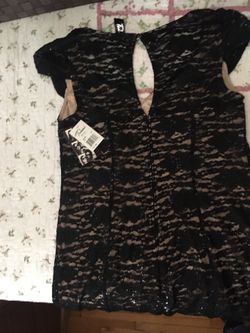New black dress with Sequins