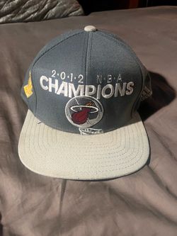 LeBron wade miami heat adidas 2012 nba champs official locker room SnapBack hat