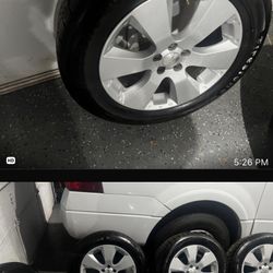 Subaru 2013  Outback  Wheels 5 Birlos