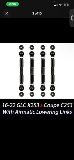 Lowering Links For Mercades 16-22 X253 And C253