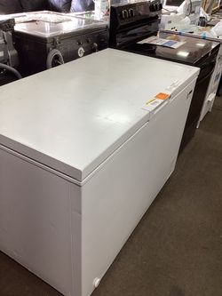 White Chest Freezer