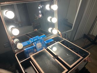 Vanity suitcase
