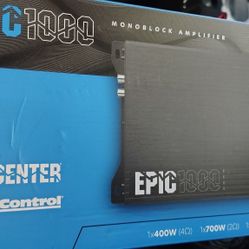 Monoblock Amplifier Epic 1000