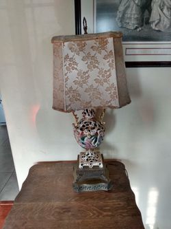 Capodimonte lamp