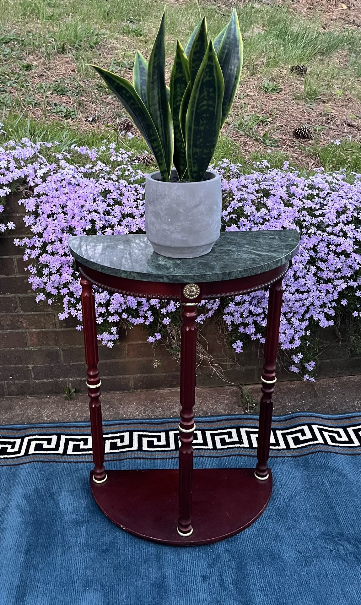 Cute Plant Stand w/ Marble Top for ONLY $69