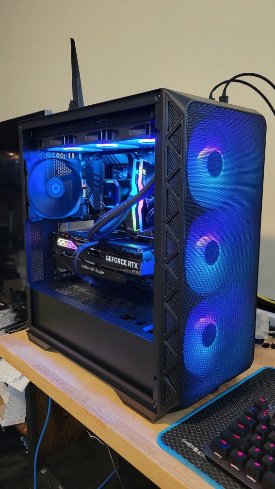 Gaming/Streaming/Editing Pc - RTX 4070 ti Super and Ryzen 7 5800X - Water Cooled - Brand New - OBO
