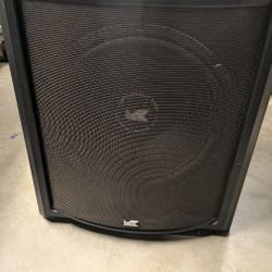 miller & kreisel v-1250 thx subwoofer 