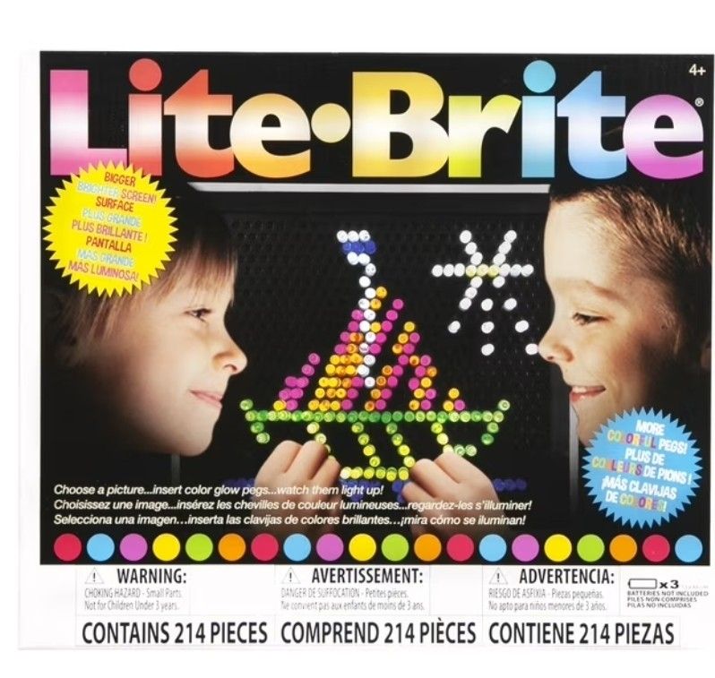 Lite-Brite Kid's Game