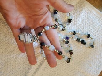 Pretty glass necklace
