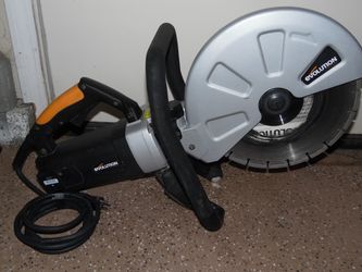Evolution 12 2024 inch concrete saw