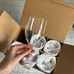 Unbreakable Dishwasher Safe Wine Glasses 12 Glasses